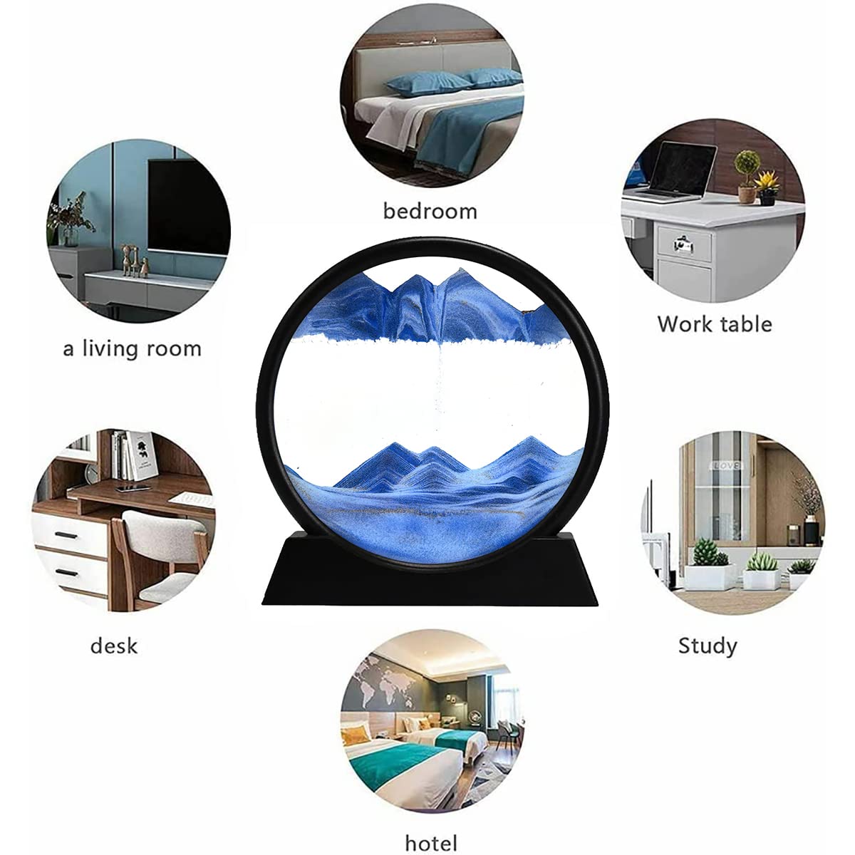 3D Dynamic Sand Art Liquid Motion