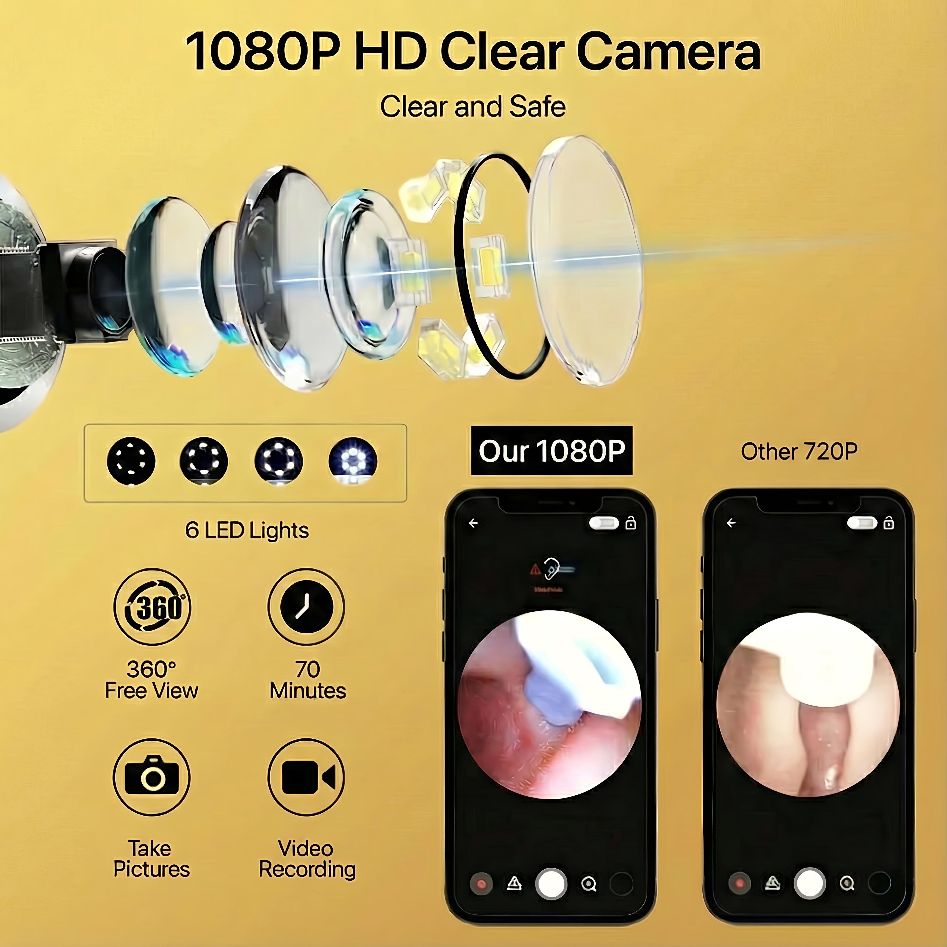 ELLURRA™ Scope - A Premium Ear Cleaner with 1080p HD Camera
